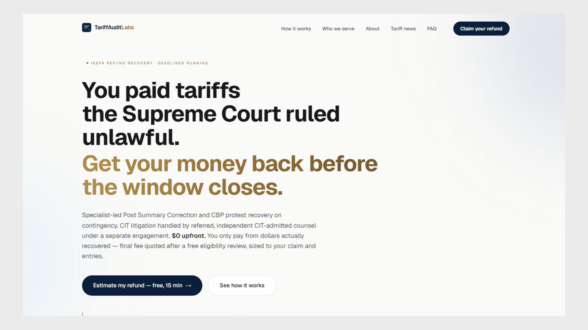 TariffAuditLabs