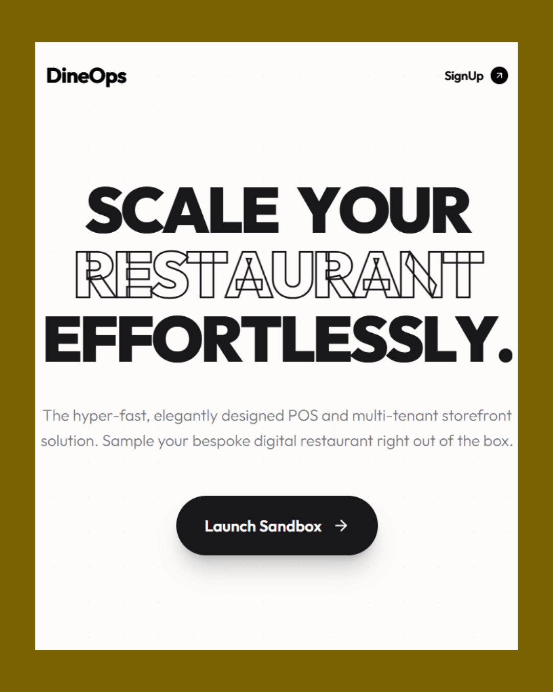 DineOps